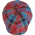 thumbnail image 3 of CoCopeaunts Newsboy Hats for Women Beret Cap Vintage Plaid Octagonal Newsboy Cap Male Female Artist Painter Beret Hat Ivy Cap, 3 of 7