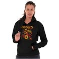 thumbnail image 4 of Urban Streetwear Bussin Sunflowers Unisex Plus Fleece Graphic Hoodie Brisco Brands 4X, 4 of 6