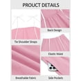 thumbnail image 6 of Spaghetti Strap Women 2 Piece Sets Tank Tops Camisole and High Waist Shorts, 6 of 6