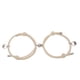 thumbnail image 1 of Pulseras para mujer, regalos para mujer, pulseras magnéticas tejidas de acero inoxidable para parejas, joyería de moda, pulsera tejida con correa de mano, 1 of 3