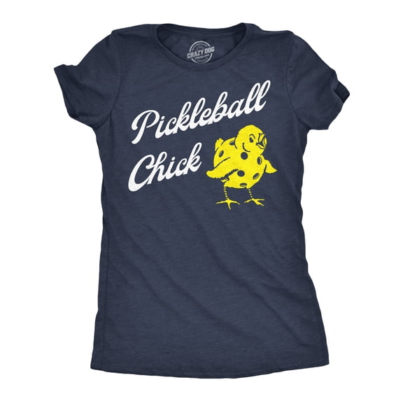 Womens Funny T Shirts Pickleball Chick Sarcastic Tee For Ladies Womens Graphic Tees