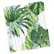 thumbnail image 4 of Cortina de ducha impermeable de alta calidad con ganchos para baño - Diseño con plantas verdes 7, 4 of 8