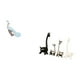 thumbnail image 5 of Escultura De Jirafa De Pavo Real, Figura Decorativa Para Jardín, Artesanía, Estatua, Centro De Mesa, Moderna, Creativa, Para El Hogar, El Patio, El Escritorio, La Oficina, La Estantería, La, 5 of 8