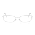 thumbnail image 4 of Generic Brand Round Rectangular Frame Reading Glasses for Men & Women, Fashionable Small Metal Eyewear, Clear Vision, Lightweight Alloy Frame, Simple Everyday Style, 4 of 8