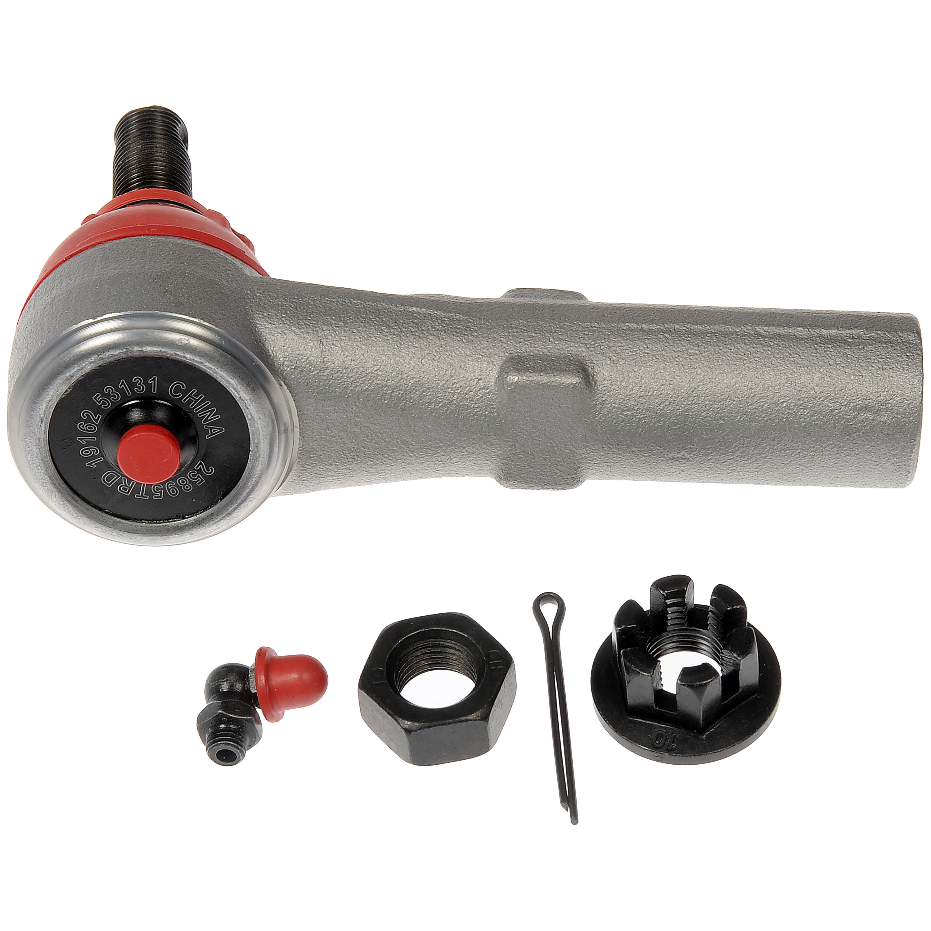 Dorman TO92435RD Front Outer Steering Tie Rod End for Specific Chevrolet / GMC / Hummer Models, Gray
