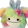 thumbnail image 2 of Squishmallows Official Kellytoy 8" Plush (ZAYLEE The Rainbow Easter Sasquatch Yeti With Bunny Ears) Easter Edition 2023, 2 of 3