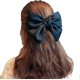 thumbnail image 5 of 6-piece Satin Large Bow Hair Clip Set, Hair Clip Large Bow Bow Bow Chiffon Spring Hair Clip Retro French Women's Style, 5 of 5