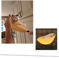 thumbnail image 3 of Cama para hámster tipo plátano, hamaca para animales pequeños, cama cálida, jaula para casa, nido, accesorios para hámster, planeador del azúcar, mascota de pájaro pequeño (plátano)$Cama para, 3 of 5
