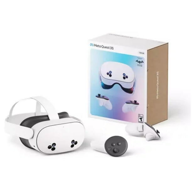 Meta Quest 3S All-in-One VR Headset 128GB Wireless Mixed Reality