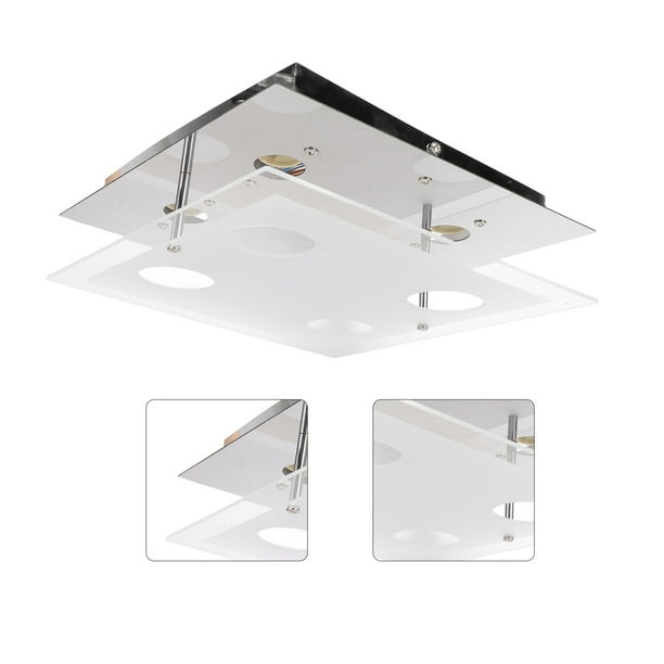 Lámpara De Techo GU10, Lámpara De Techo LED Empotrada Moderna Y Sencilla Para Dormitorio, Sala De Estar Y Comedor