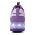 thumbnail image 4 of Kids Roller Skates Light up Shoes with Wheels Shoes LED USB Charging Roller Sneakers for Girls Boys Birthday Christmas Gift ﻿, 4 of 18