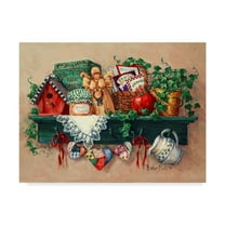 Trademark Fine Art ' Country Shelf' Canvas Art by Barbara Mock