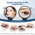 thumbnail image 2 of Espejo de aumento B Beauty Planet 30X con pinzas de precisión, 2 of 7