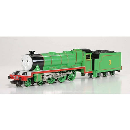 Bachmann Trains Thomas and Friends Henry The Green Engine Locomotive with Moving Eyes, HO Scale Train