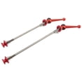thumbnail image 4 of Bicycle Wheel Skewer, 2pcs Aluminum Alloy Quick Release with  Alloy Rod for Front Hub 100mm, Rear Hub 135mm, 4 of 8