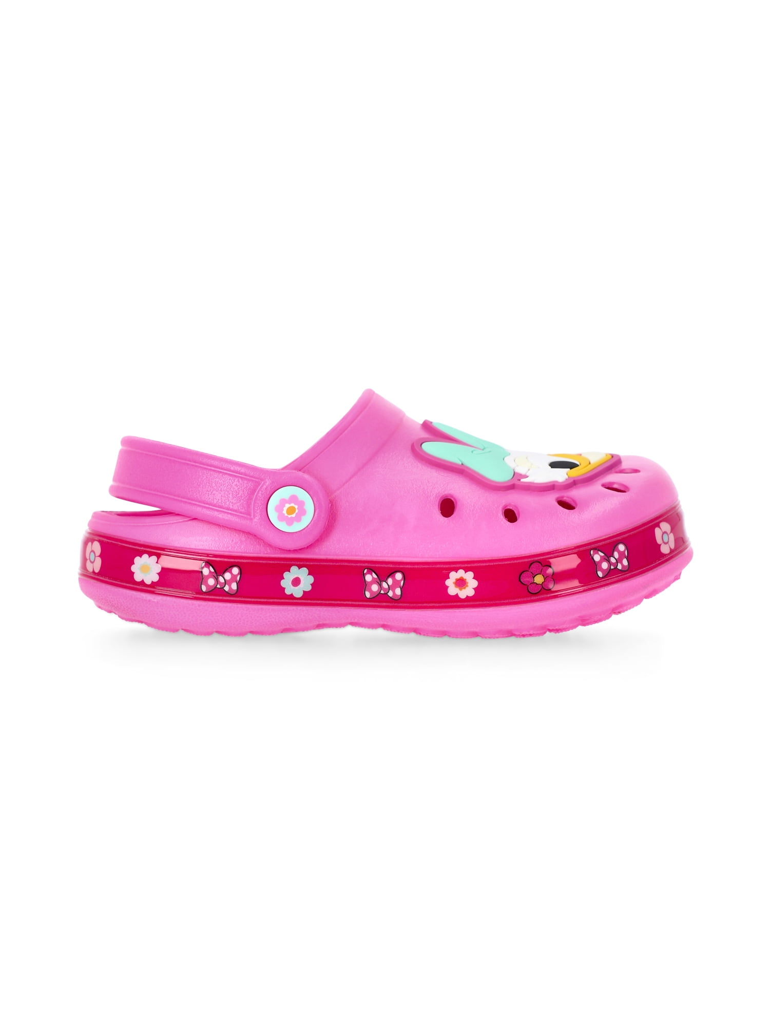Disney Toddler Girls Minnie Mouse and Daisy Duck Clog Sandals