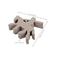 thumbnail image 2 of Shisuyan 10pcs Wooden Swordsman Chess Pieces Small Chess Pieces for Entertainment Board Game, 2 of 8