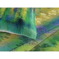 thumbnail image 3 of Ambesonne Abstract Quilted Coverlet 3 Pcs, Spring Flowers, Queen Size, Green Yellow, 3 of 4