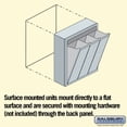 thumbnail image 2 of Mailbox Salsbury Industries 3503ASU de aluminio montado en superficie, 2 of 2
