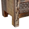 thumbnail image 5 of GDF Studio Willards Boho Handmade Wood 5 Drawer Chest, Multicolored and Natural, 5 of 9