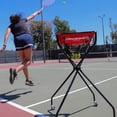 thumbnail image 3 of PowerNet Baseball Softball Tennis Ball Caddy, 36" Portable Practice Caddy with Wheels Holds up to 100 Tennis Balls, Baseball Holder (Wheeled Caddy), 3 of 6
