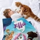 thumbnail image 2 of Nella la Princesa Caballero anti-pilling, suave, ligera, esponjosa y acogedora de lujo para hogar y cocina – Perfecta para niños y adultos,110x70cm, 2 of 6