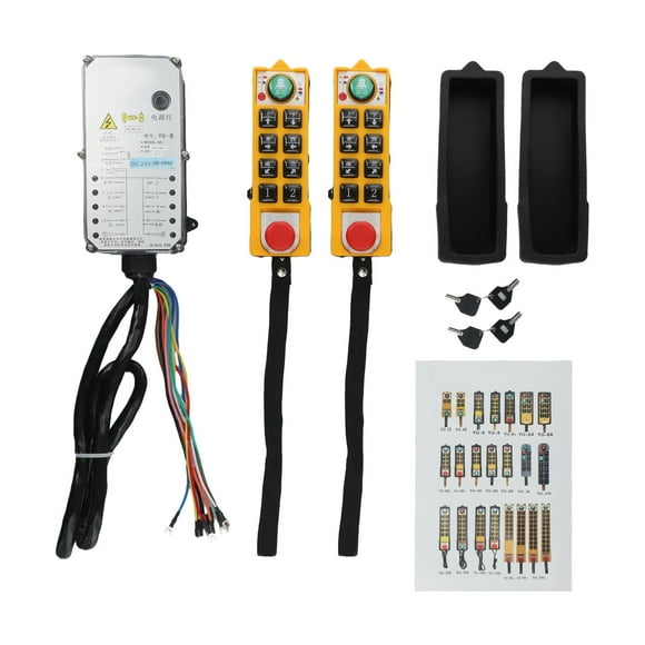Yu-8+ Industrial Remote Control Electric Hoist Remote Control For Crane/Conveyor
