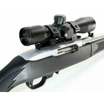 Black Ruger 10/22 Combo TRINITY 4x32 Riflescope With 1022 Scope Mount And Rings.