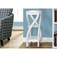 thumbnail image 5 of Monarch Specialties Accent Table, Side, End, Plant Stand, Square, Bedroom, White Laminate, 5 of 5