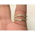 thumbnail image 2 of 1.40CT Lab Created Diamond Round Cut 14K Yellow Gold Plated Sterling Silver Engagement Enhancer Wrap Ring, 2 of 2