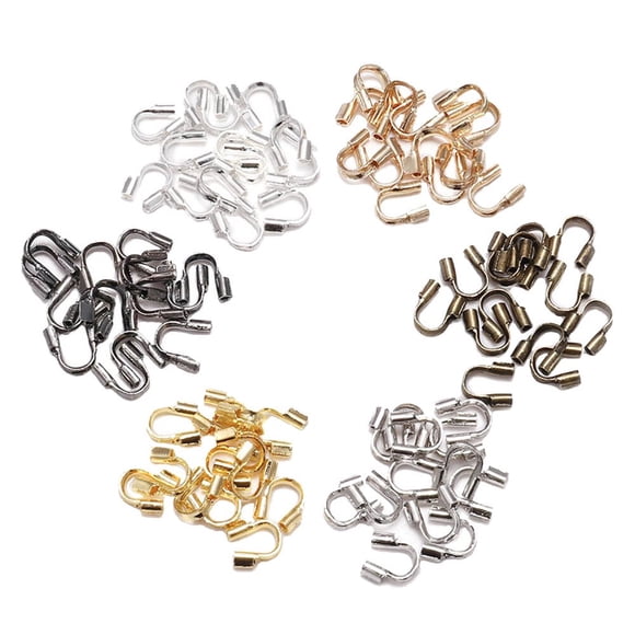 QJUHUNG Garde-Boucles en Argent Sterling 300 pour Fabrication de Bijoux