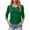 Green, variant on EDFBUYKRS Shirts for Women Puff Long Sleeve Womens Blouses Casual Fall Tunic Tops Xxl
