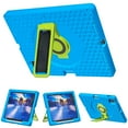 thumbnail image 6 of for iPad Pro 12.9 inch 2022/2021/2020/2018 Kids Case with 360 Rotating Kickstand Hand Strap, Removable Shoulder Strap, Rugged Shockproof Heavy Duty Protection Case for iPad Pro 12.9, Blue, 6 of 8