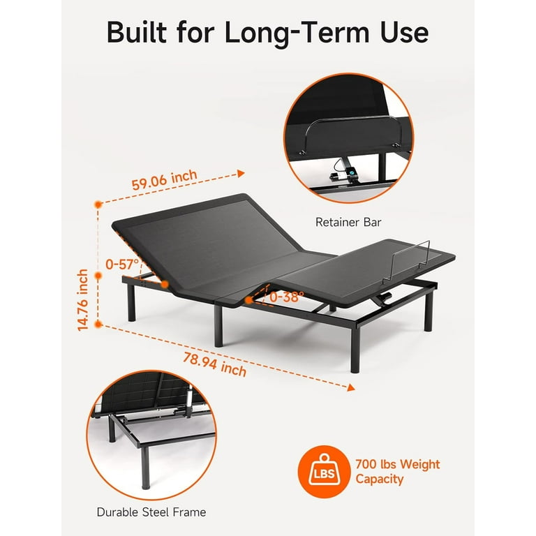 Leggett and platt 50 on sale series adjustable base legs