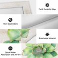 thumbnail image 6 of Succulents Outdoor Rug for Patio/Deck/Porch, Non-Slip Large Area Rug 4 x 6 Ft, Retro Summer Green Ferns Plant Watercolor Indoor Outdoor Rugs Washable Area Rugs, Reversible Camping Rug Carpet Runner, 6 of 8