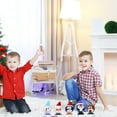 thumbnail image 3 of Paquete De 12 Calendario De Adviento De Navidad Juego De Juguetes Calcetín De Navidad Rellenos Juguetes De Cuerda Juguetes Para Saltar Y Caminar Surtidos Clockwork Goody Bag Filler Methold HA038996-00, 3 of 6
