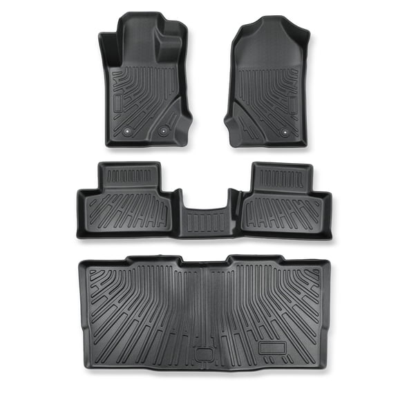Genrics TPE Floor Mats & Trunk Cargo Liner Fit For Ford Bronco 2-Door 2021-26