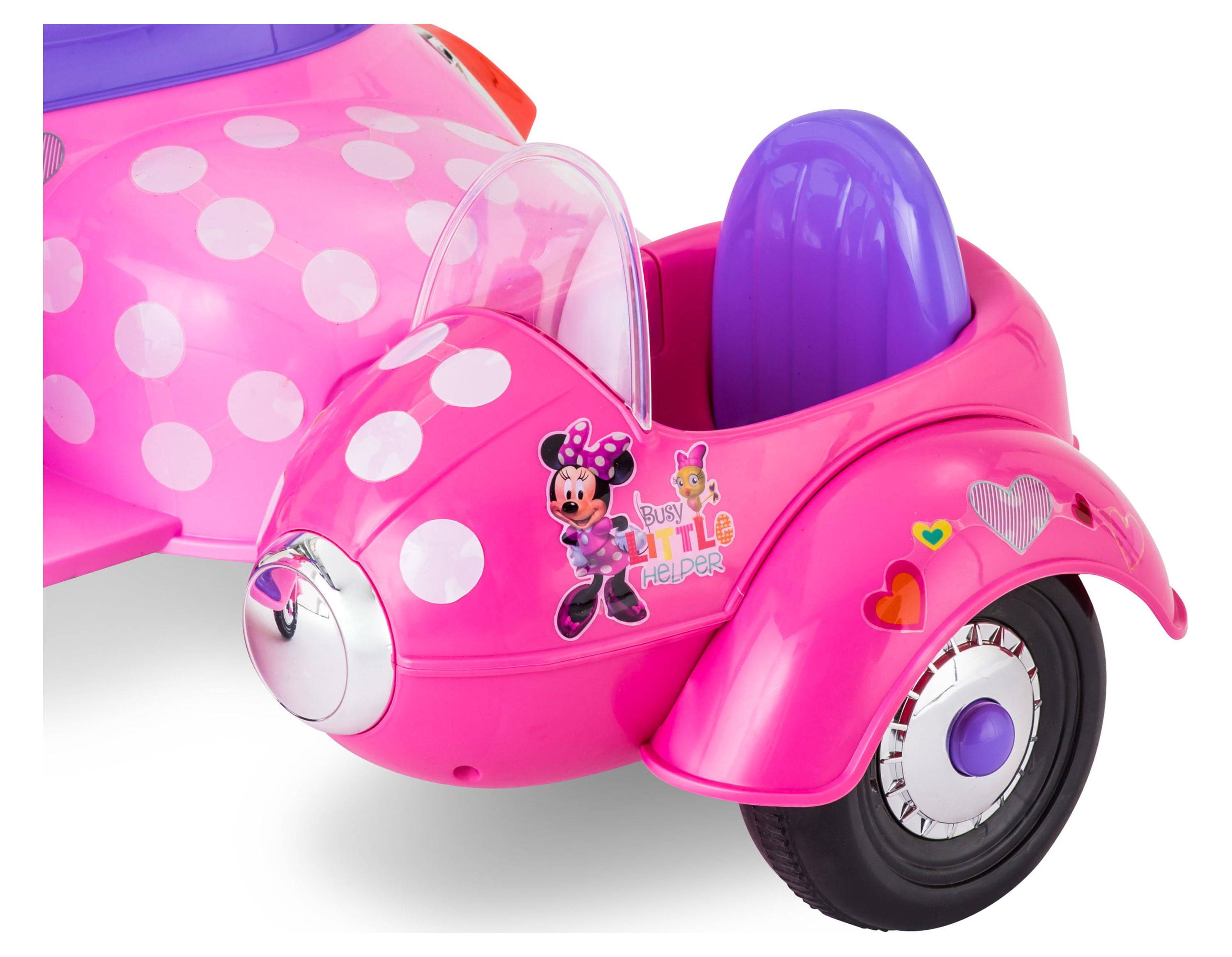 653314 Disney Minnie Verstellbarer Auto-Sonnenschutz mit Tomy