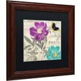 thumbnail image 2 of Trademark Fine Art "Petals of Paris II" Canvas Art by Color Bakery Black Matte, Wood Frame, 2 of 4