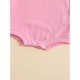 thumbnail image 6 of Coduop Newborn Baby Girls Boys Casual Short Sleeve Romper Playsuit Summer One-piece Clothing, 6 of 7