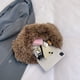 thumbnail image 4 of Bolso Felpa Hobo Hombro Mullido Peludo Con Difusa para Las Mujeres, 4 of 9