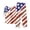 Blue, variant on 4th of July Women's Retro Independence Day 2 Piece Lounge Set Women Women's Summer Printed Half Sleeve Round Neck Cropped Top + Casual Pants Suit Set Two Piece Lounge Set