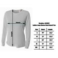 thumbnail image 2 of Bradley Women's Long Sleeve Rash Guard Surf Comfortable Performance Swim Shirt FBA, 2 of 11