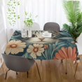 thumbnail image 5 of Yayeee Tablecloths for Rectangular Tables 54 x 54 inch Party Table Cover, Flowers Cat, 5 of 6