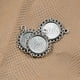 thumbnail image 5 of 10 Piezas Colgantes Bandejas de Configuración de Cabujón para Joyería BLESIY 20 Mm Joyas de cabujón en blanco, 5 of 8