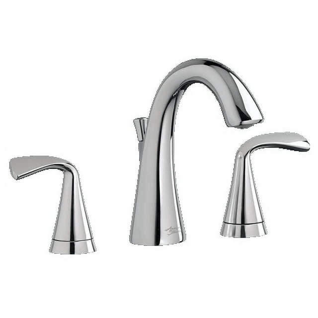 American Standard 7186801.002 Fluent Two-Handle Widespread Bathroom Faucet, 8 in, Polished Chrome