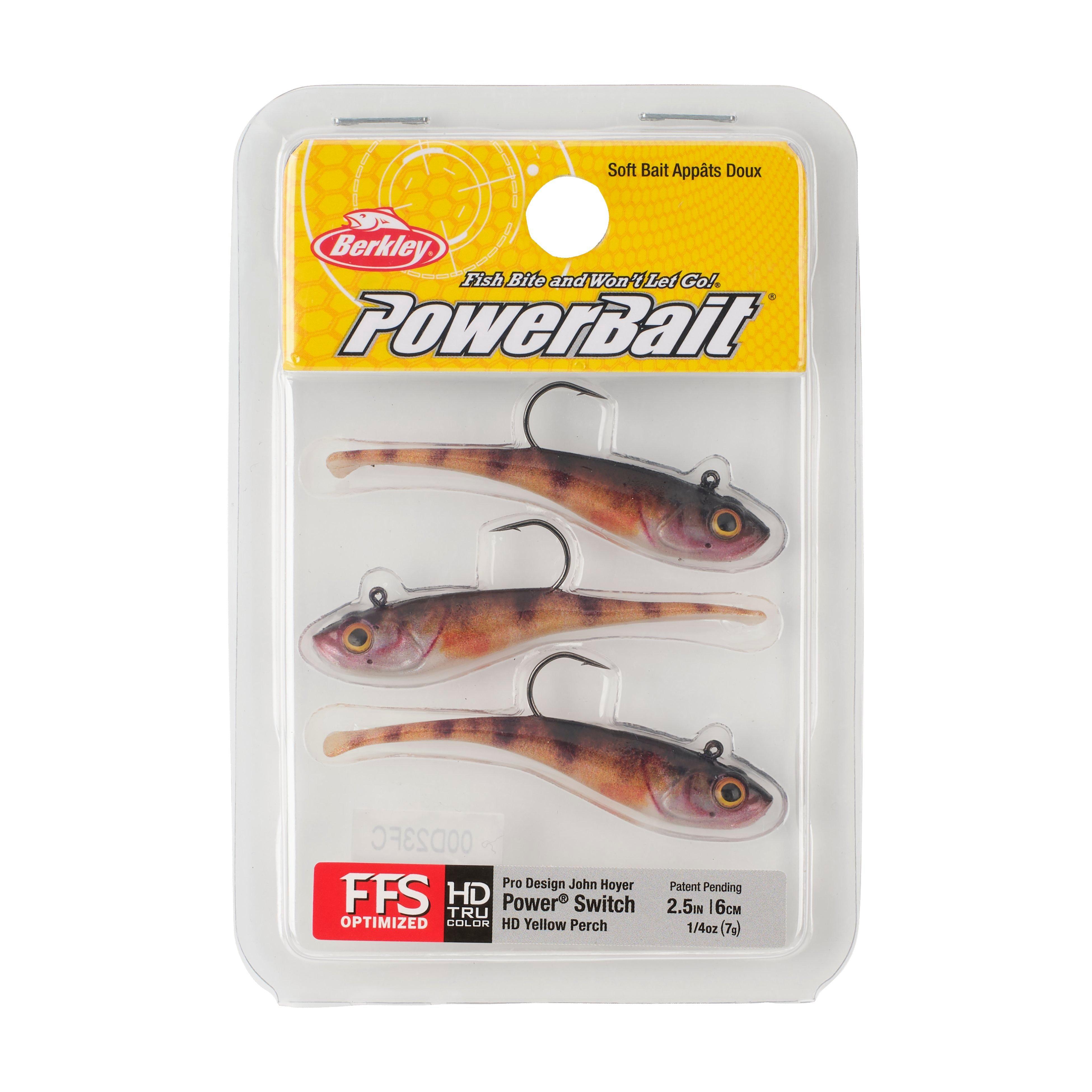 Berkley PowerBait® Power® Switch, 2.5 in, HD Yellow Perch