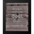 thumbnail image 2 of Gibbons, Lauren 12x14 Black Modern Framed Museum Art Print Titled - Books Soul BW, 2 of 5