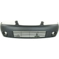 thumbnail image 1 of Bumper Cover For 2000-2003 Nissan Sentra Sedan Front F20225M125, 1 of 5