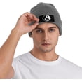thumbnail image 5 of Buddha Yin Yang Winter Beanie Hat Men WomenBlack Knit Slouchy Beanies Skull Warm Cap, 5 of 7